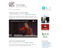 Tablet Screenshot of blindbeggar.org